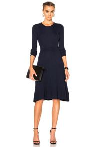 James Perse Vintage A-line Dress In Blue