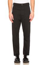 Junya Watanabe Cotton Polyester Twill Pants In Black