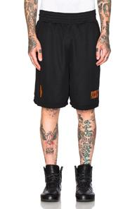 Marcelo Burlon Licancabur Shorts In Black