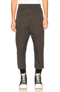 Drkshdw By Rick Owens Collapse Cut Pant In Gray