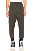 Drkshdw By Rick Owens Collapse Cut Pant In Gray