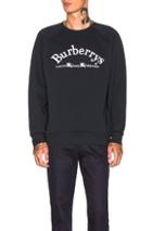 Burberry Battarni Sweatshirt In Blue