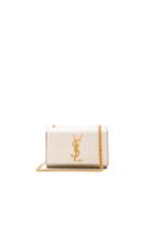 Saint Laurent Small Monogramme Chain Bag In Metallics