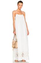 Nili Lotan Eyelet Marselle Dress In White