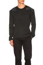 Maison Margiela Rib Sweater In Black