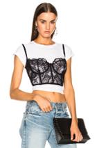 I.d. Sarrieri La Naissance Bustier Bra Top In Black