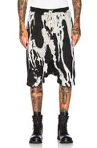 Rick Owens Pods In Black,ombre & Tie Dye