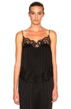 Givenchy Thin Stripe Camisole In Black