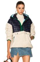 Sandy Liang Booth Pullover Sweater In Blue,white