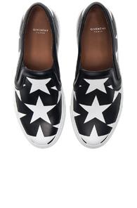 Givenchy Star Print Skate Sneakers In Black,geometric Print