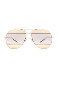 Dior Split Sunglasses In Metallics