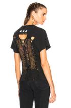 Icons Assorted Braided Back Concert Tee In Black