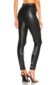 Unravel High Waisted Leggings In Black