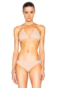 Marysia Swim Broadway Bikini Top In Neutrals
