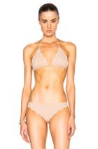 Marysia Swim Broadway Bikini Top In Neutrals