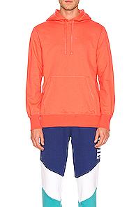 Aime Leon Dore Logo Hoodie In Orange