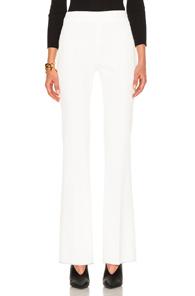 Giambattista Valli Cropped Flare Trousers In White