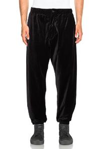 Engineered Garments Velveteen Ballon Pants In Black
