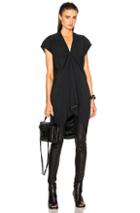 Rick Owens Kite Carapace Tunic In Black