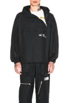 Off-white Art Dad Shuttle Track Top In Black
