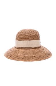 Helen Kaminski Newport Short Brim Hat In Neutrals