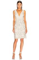 Retrofete Anna Dress In Metallics,white