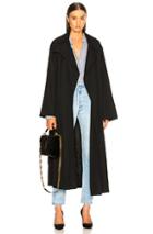 Nili Lotan Matland Coat In Black