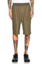 3.1 Phillip Lim Cargo Pocket Shorts In Green