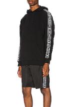 Givenchy Logo Bands Hoodie In Black