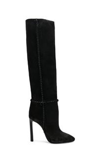 Saint Laurent Mica Boots In Black
