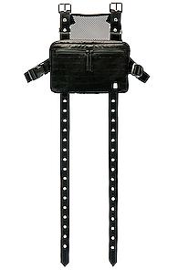 1017 Alyx 9sm Mackintosh Strap Chest Rig In Black