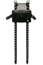 1017 Alyx 9sm Mackintosh Strap Chest Rig In Black