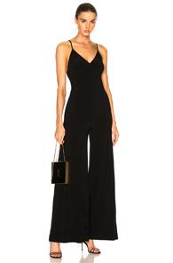 Norma Kamali Slip Jumpsuit In Black
