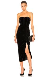 Veronica Beard Plaza Midi Dress In Black