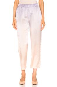 Raquel Allegra Ankle Pant In Pink,purple,tie Dye