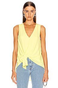 Cinq A Sept Aisha Top In Yellow