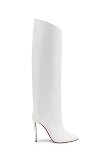 Alexandre Vauthier Alex Patent Boot In White