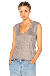 Isabel Marant Maik Tank In Gray