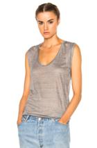 Isabel Marant Maik Tank In Gray