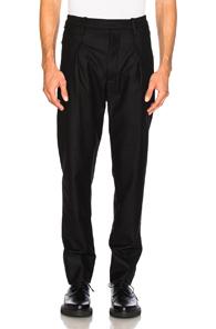 Lemaire Elasticated Pants In Black