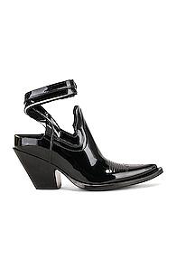 Maison Margiela Cutout Boot In Black