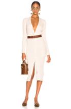 Maison Margiela Rib Knit Long Cardigan In Neutrals