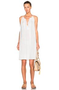 Nili Lotan Ruched Halter Dress In White