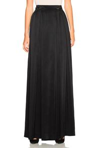 Lanvin Wide Leg Trousers In Black