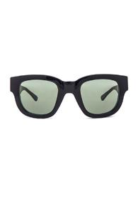 Acne Studios Frame A Sunglasses In Black