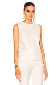 Victoria Victoria Beckham Stitch Detail Top In White