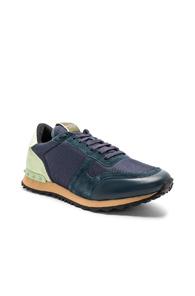 Valentino Rockrunner Trainers In Blue