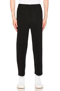 Issey Miyake Homme Plisse Trousers In Black