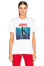Calvin Klein 205w39nyc Jaws Tee Shirt In White