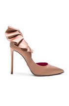Oscar Tiye Satin Adele Pumps In Neutrals